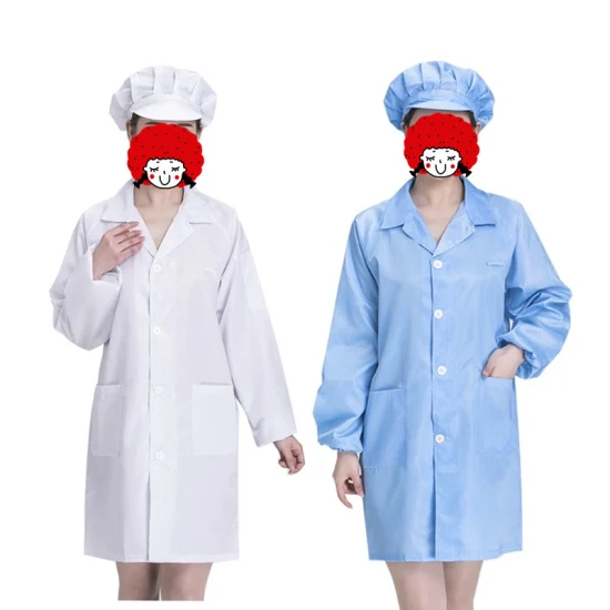 ESD Dust-Free Cleanroom Work Wear Dust Coat